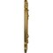 Ekena Millwork Benson Ceiling Medallion (Fits Canopies up to 4 1/8"), Hand-Painted Gold, 9"OD x 4 1/8"ID x 5/8"P CM09BNGLS - alternate 2